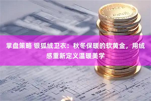 掌盘策略 银狐绒卫衣：秋冬保暖的软黄金，用绒感重新定义温暖美学
