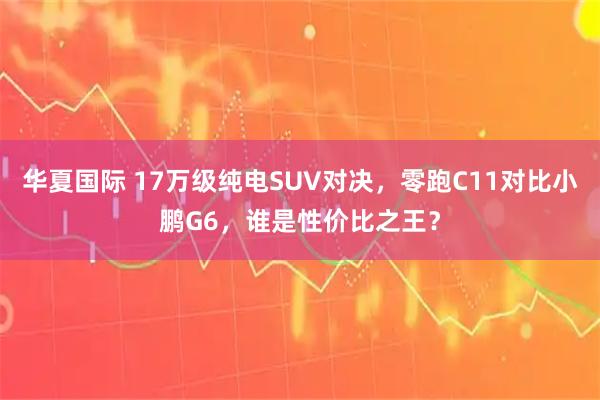 华夏国际 17万级纯电SUV对决，零跑C11对比小鹏G6，谁是性价比之王？